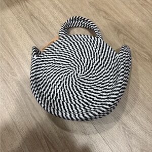 NWT Stylish Black and White Women's Bag